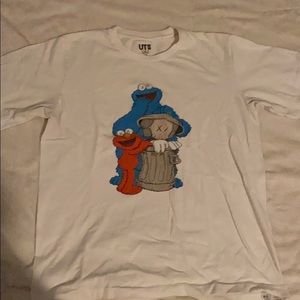sesame street over sized tee